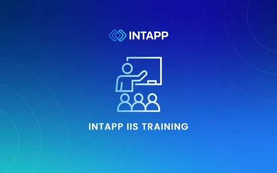 Intapp IIS Training