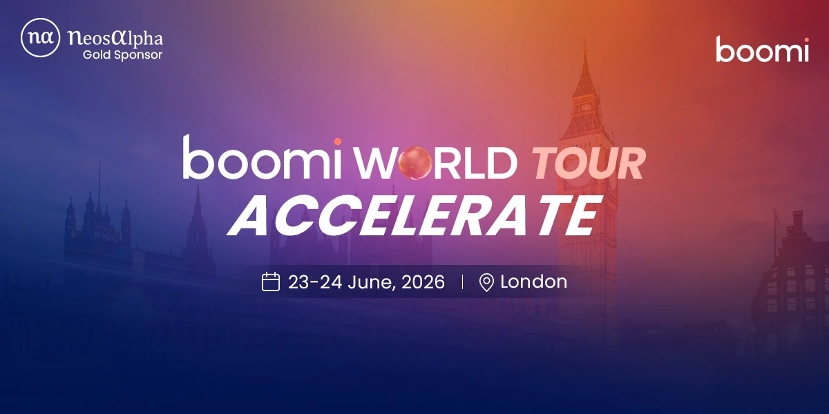 NeosAlpha to Participate as Gold Sponsor at Boomi World Tour London 2026
